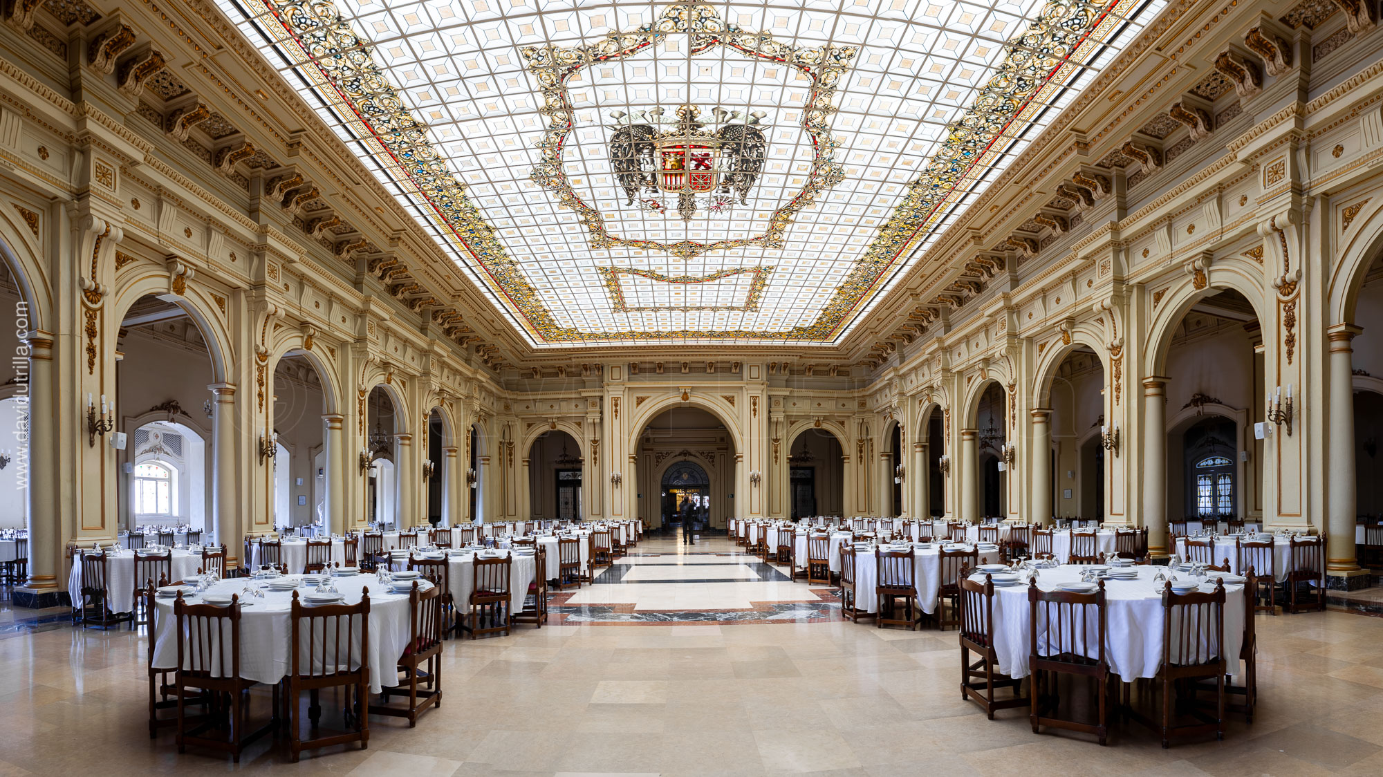 salón de gala de la academia de infantería de Toledo